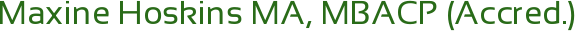 www.maxinehoskins.co.uk Logo